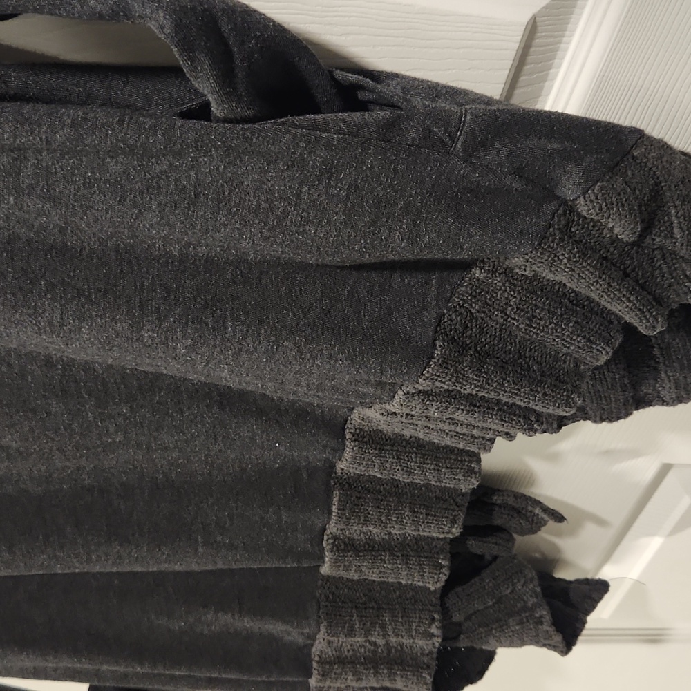 Lucky Brand Women's Cardigan - Charcoal Gray - Picture 9 of 13